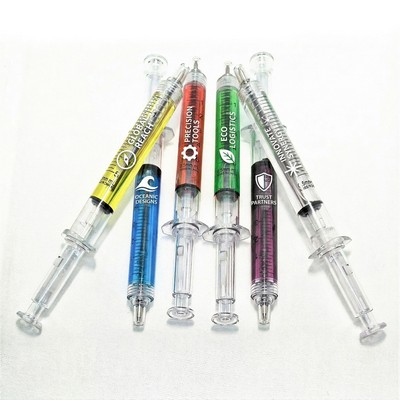 Syringe Style Medical Promotional Pen