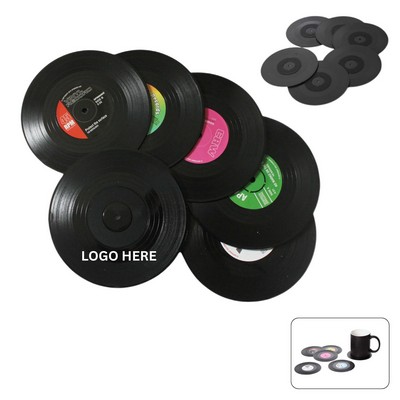 Vinyl Record Coaster