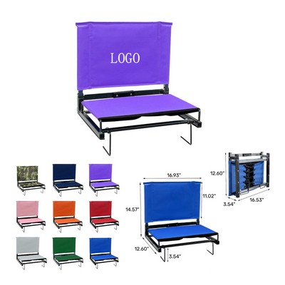 Foldable Iron Frame Camping Chair