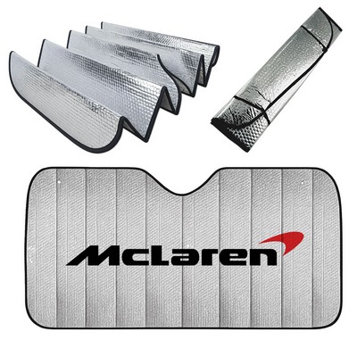 Accordion Fold Reflective Car Sunshade