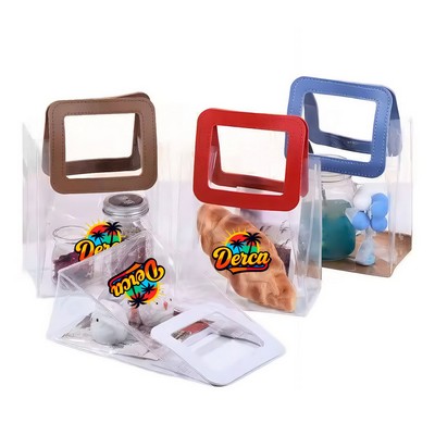 Fashion Plastic Shopping Bag Custom PVC Tote Christmas Gift