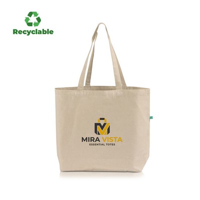 Recycled Cotton Canvas All-Purpose Tote
