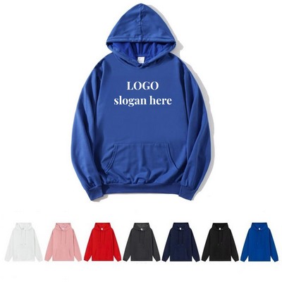 Cotton Quality Unisex Pullover Hooded Sweatshirt