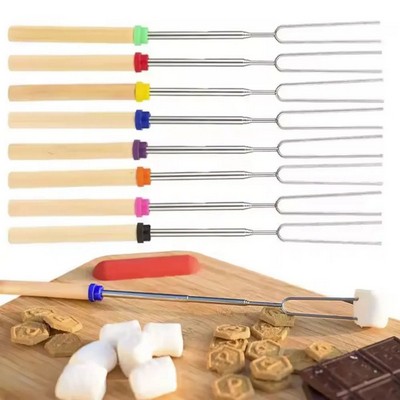 BBQ Telescoping Smores Skewers