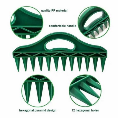 Plastic Precision Garden Seed Spacing Dibber Seeding Punch