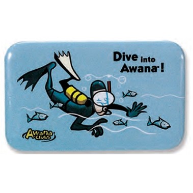 Oblong Safety Pin Button (1-3/4" x 2-3/4")