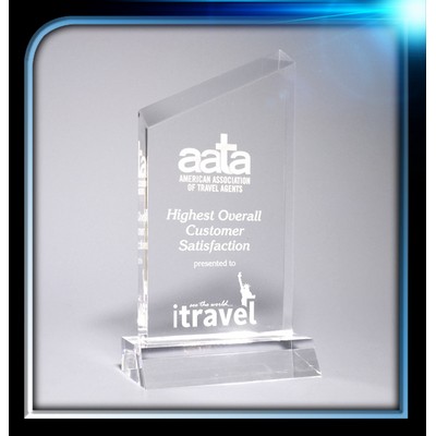 Executive Series Slanted Top Award w/Base (3"x5 3/4"x3/4")