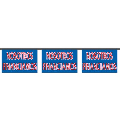 60' Bannerette Strings Pennant (Nosotros Financiamos)