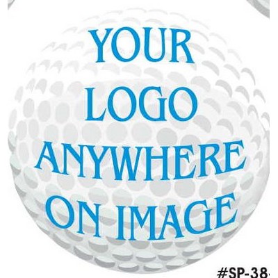 Golf Ball Magnet w/ Full Magnetic Back (8 Square Inch)