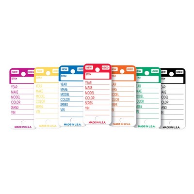 Top Stripe™ Key Tags