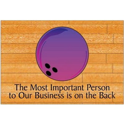 Purple Bowling Ball Photo Hand Mirror (2"x3")