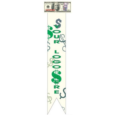 Vegas Slot Machine on $100 Bill Bookmark w/ Black Back