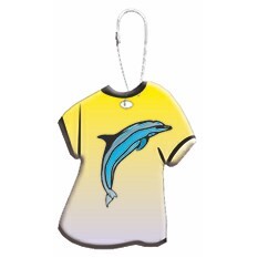 Dolphin T-Shirt Zipper Pull