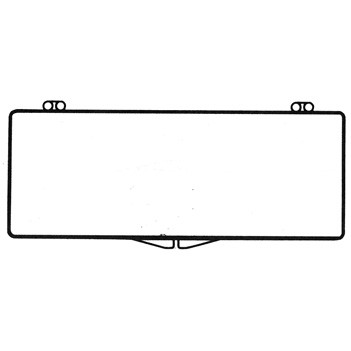 Rigid Clear Hinged Plastic Box (6"x2 1/4"x1")
