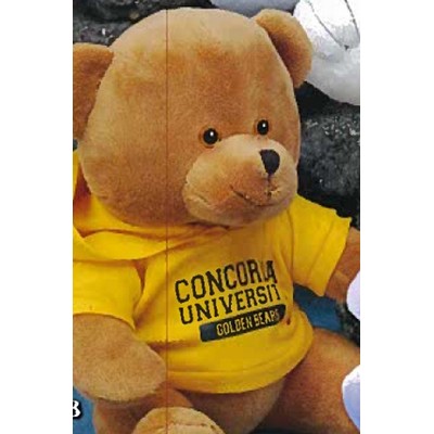 9" Q-Tee Collection™ Stuffed Pecan Brown Bear