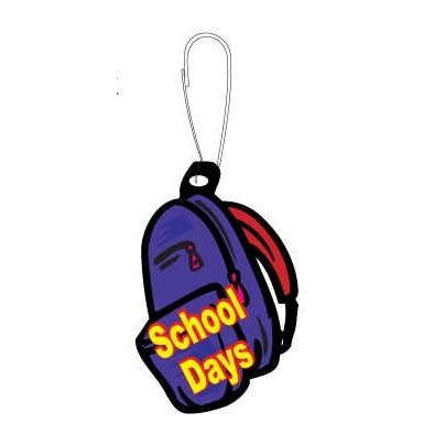 School Days Backpack Zipper Pull