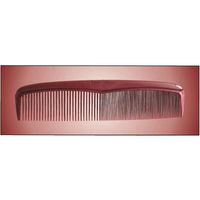 Comb Panoramic Badge w/ Bar Pin