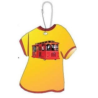 Cable Car T-Shirt Zipper Pull