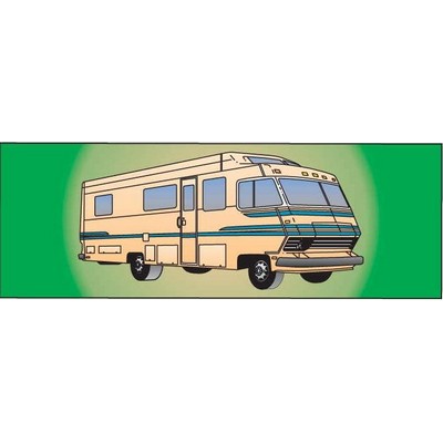 Recreational Vehicle Panoramic Badge w/ Bar Pin