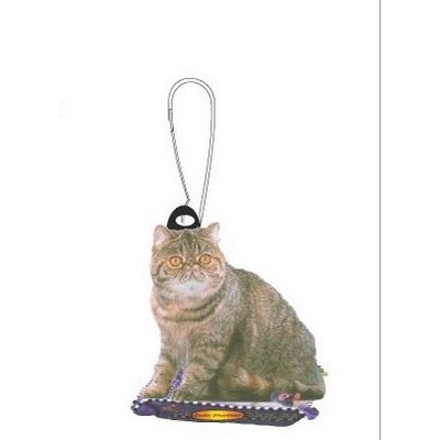 Exotic Shorthair Cat Zipper Pull