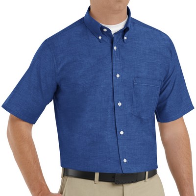 Red Kap® Men's Short Sleeve Executive Oxford Dress Shirt