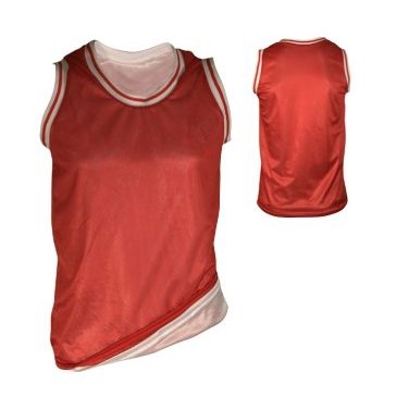 Adult Dazzle/Tricot Mesh Reversible Basketball Jersey Shirt w/Trim