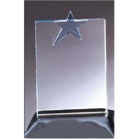 Cool Blue Star Rectangle
