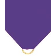 Pin Drape Ribbon, Purple w/ Jump Ring