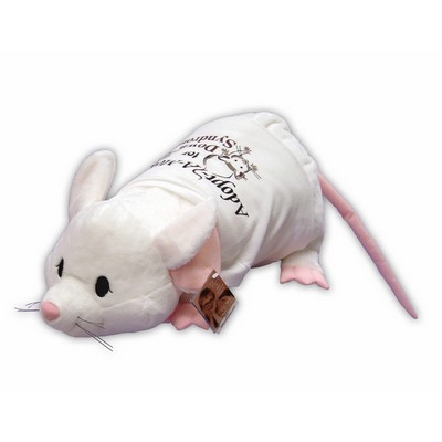 Custom Plush White Mouse