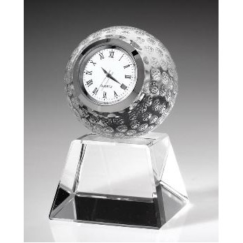 Optical Crystal Golf Ball Clock