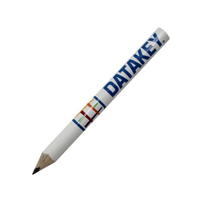 Round Golf Pencil - No Eraser (Full Color Digital)