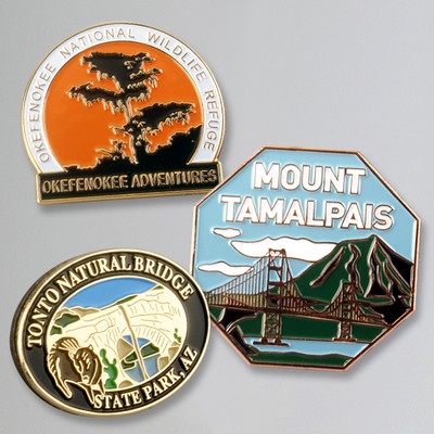 Die Struck Soft Enamel Custom Magnet