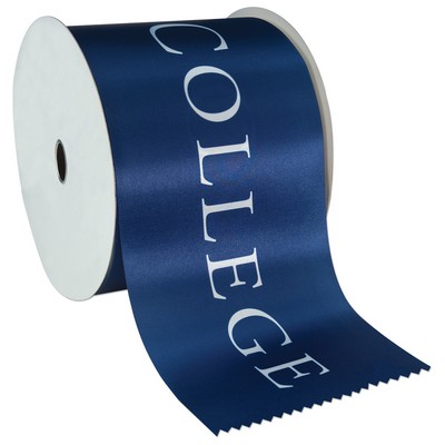 100 yd Custom Printed Multicolor Ribbon Roll (6" Wide)