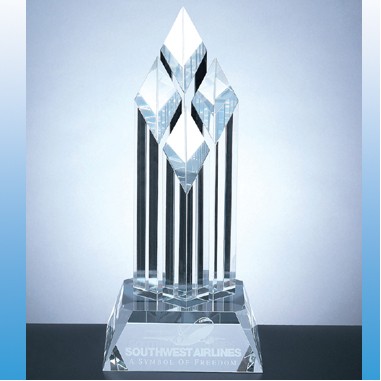 12" Superior Diamond Crystal Award