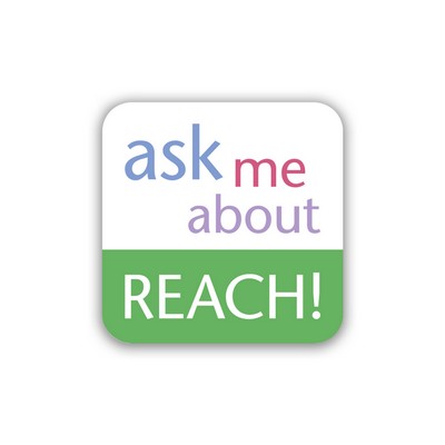 Full Color 50 Mil Name Badge (2"X2") Square - No personalization included