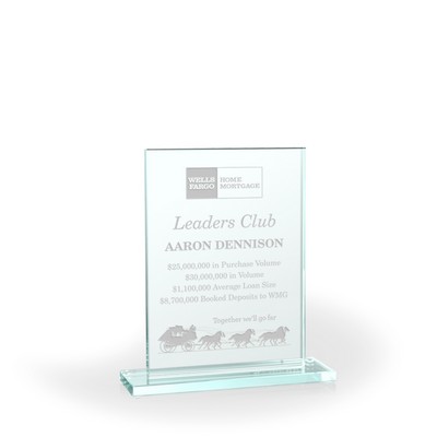 Applause Jade Glass Award, Medium