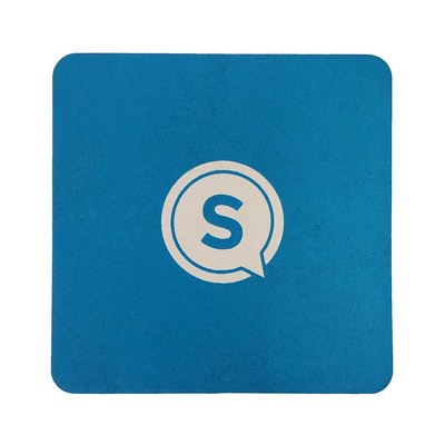3.5" Square 60pt Medium Weight Pulp Board Coaster