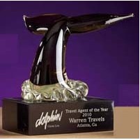 8" Gray Whale Tail Award