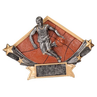 Male Basketball Trophy (5¾"x8¼")