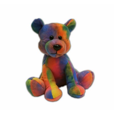 Custom Plush Tie-Dye Dog