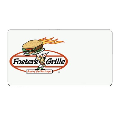 Full Color Digital Printed Gold or Silver Aluminum Metal Badge