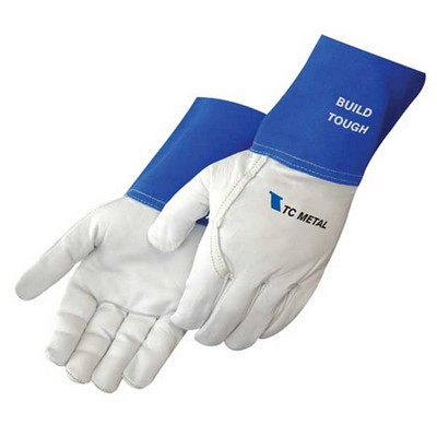 Gunn Pattern Goatskin TIG Welder Glove W/Kevlar® Sewn