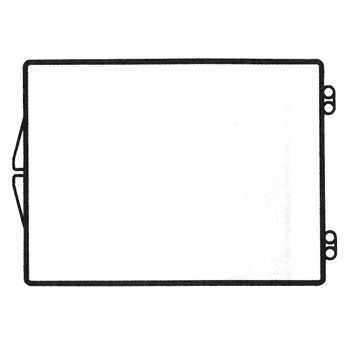 Rigid Clear Hinged Plastic Box (2 9/16"x3 1/2"x1 3/4")