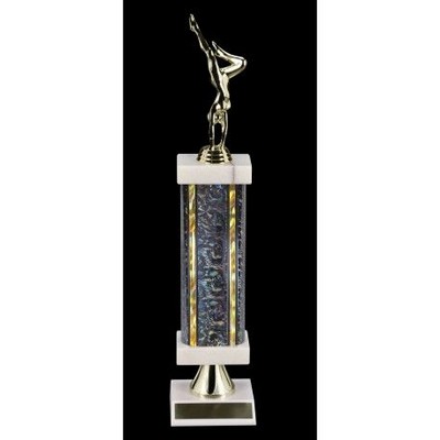 15" Single Black Buzz Saw Trophy