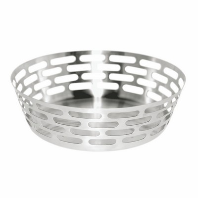 Mod18 9'' Brushed Stainless Steel Bread Basket