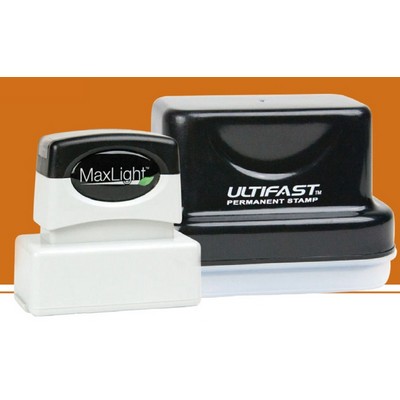 MaxLight™ Pre-Inked Stamp (1¼"x3-3/16")