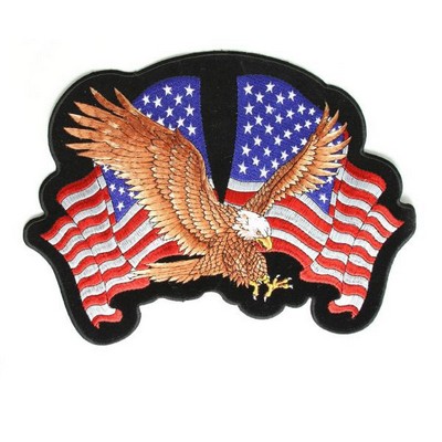 6" 50% Embroidered Patch