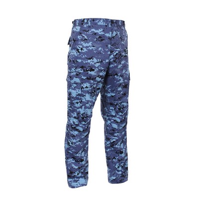 Sky Blue Digital B.D.U. Camo Pants (S to XL)