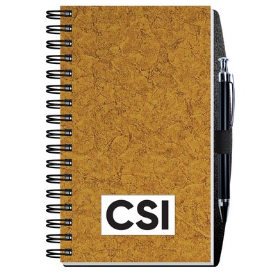 Shadowbox Paperboard Journals w/100 Sheets & Pen (5 ¼"x 8 ¼")