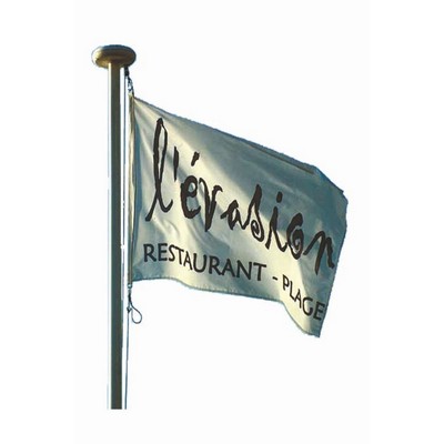 Flag Custom Screen Printed 2.5 x 4' (1 Color)